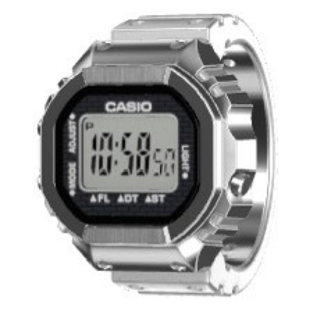 CASIO RING WATCH CRW-001-1JR リングウオッチ 再販分 - メルカリ