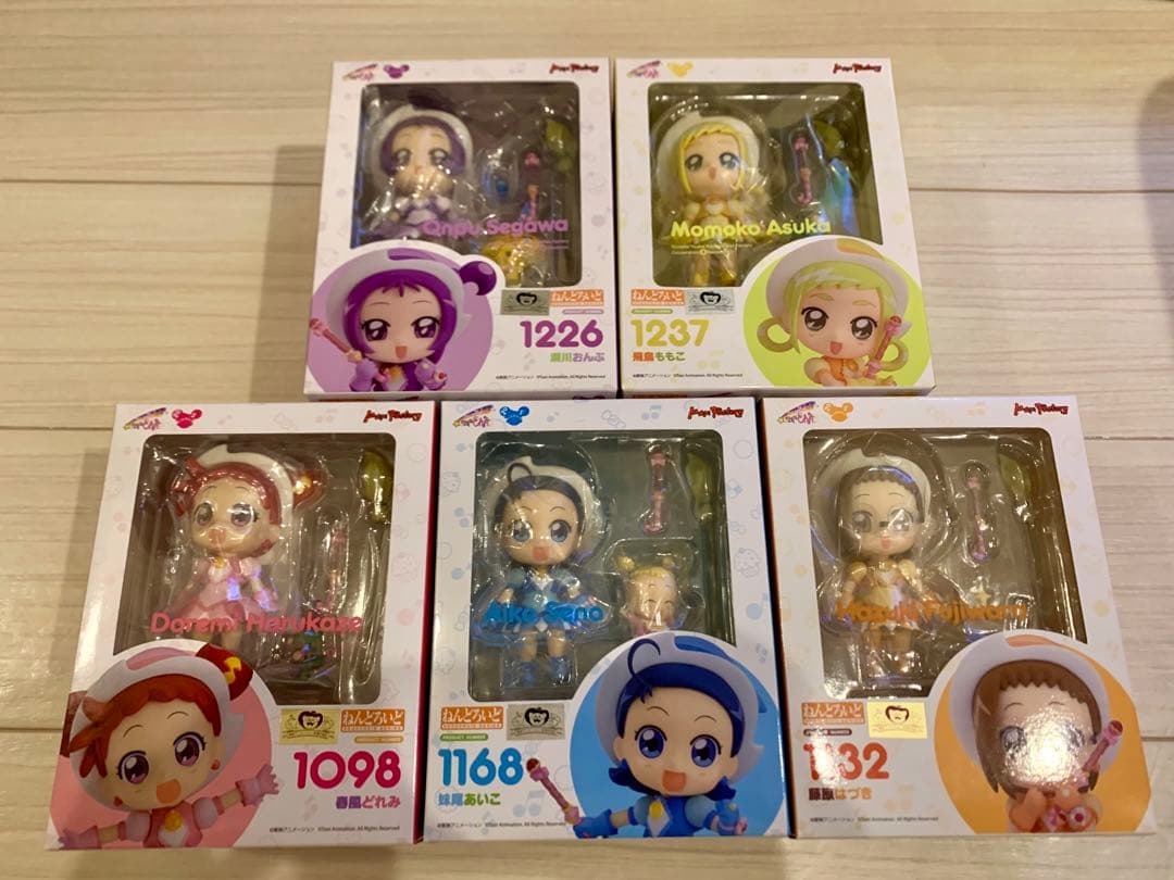 ねんどろいど　も~っと! おジャ魔女どれみ　5体セット ねんどろいど 飛鳥ももこ