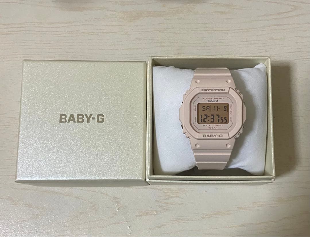 BABY-G デジタル腕時計 BGD-565U-4JF ベビーピンク