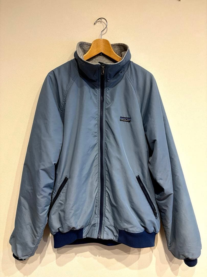 パタゴニア シェルドシンチラ ジャケット 水色 三角タグ 80s USA製