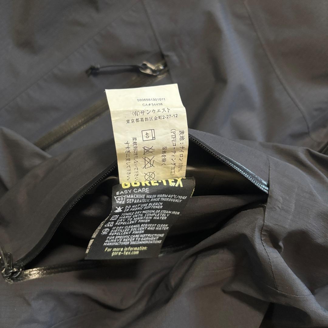 と*あ様 ⭐︎激レア⭐︎ arc'teryx Theta SL Black アー - メルカリ