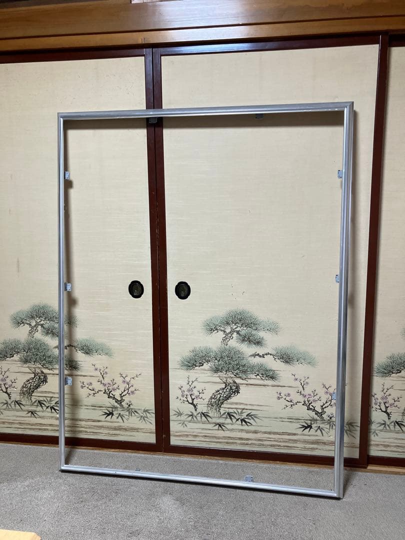 80号Fサイズ中古品のアルミ額