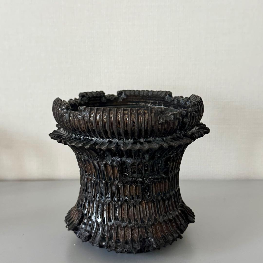 新品未使用 raw life factory 木輪 植木鉢 - メルカリ