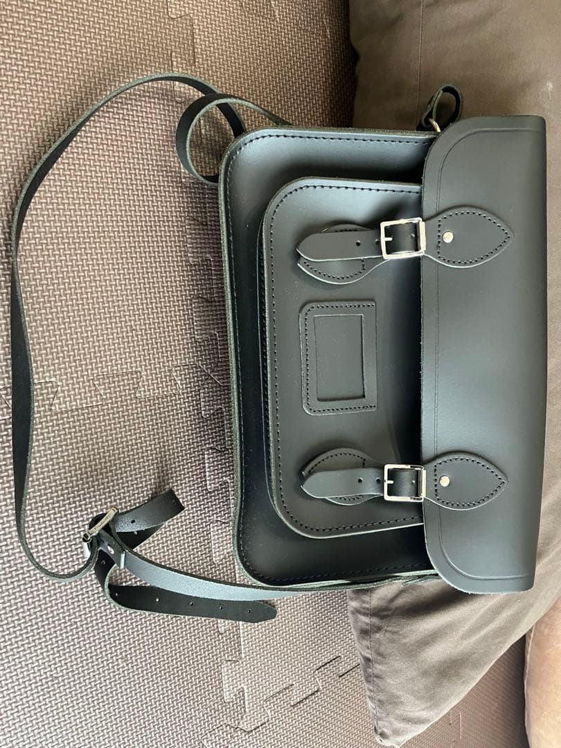 ゆーさん　専用メッセンジャーバッグ　英国製　BSHOP ケンブリッジサッチェル Small サッチェル ケンブリッジブルー