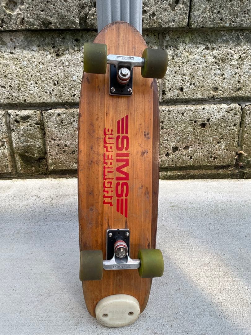 希少 ビンテージスケートボード SIMS - メルカリ