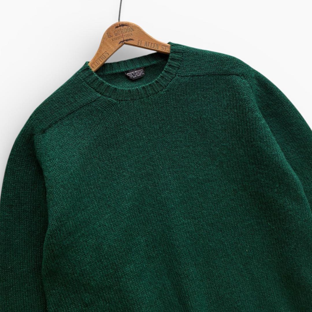 70's スコットランド製 BROOKS BROTHERS ニット BROOKS BROTHERS ブルックスブラザーズ ニット サイズ:42 70s - 80s