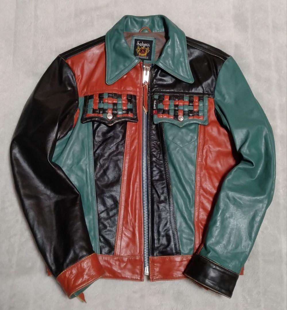 【牛革】schott レザー・ジャケット