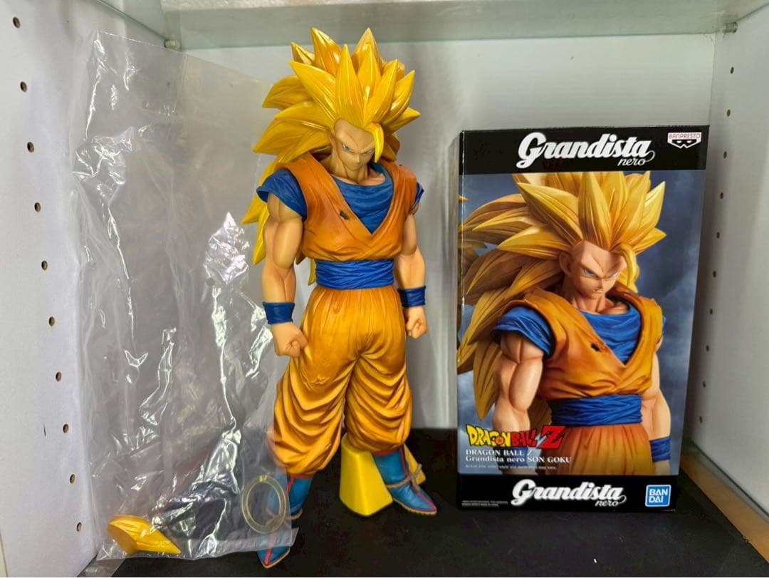 grandista nero ドラゴンボール 超サイヤ人3 孫悟空 II 海外限定‼︎ Grandista nero 超サイヤ人3孫悟空 フィギュア開封
