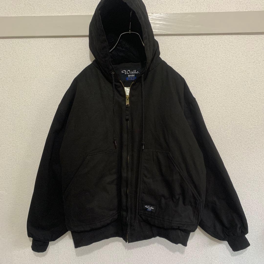 90s Walls アクティブジャケット　ダック　ブラック　極上　美品　XL