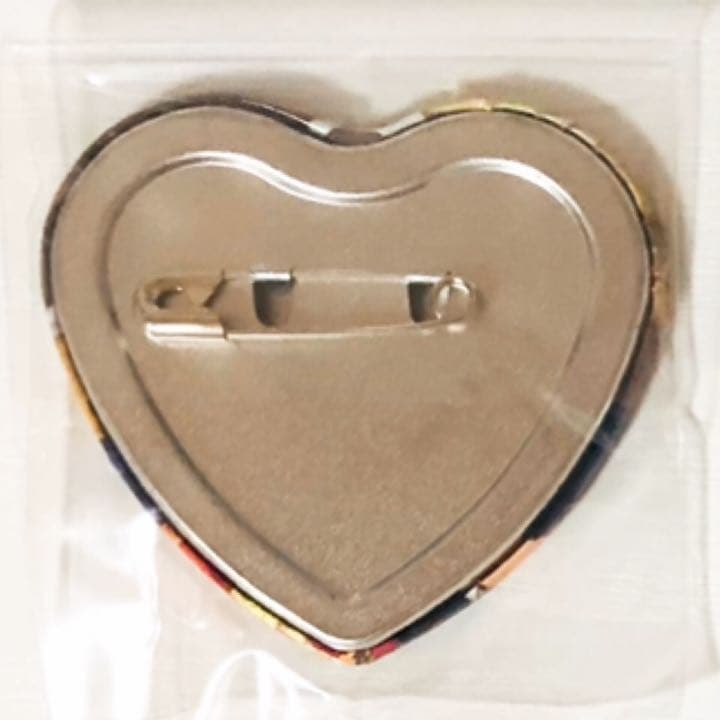 新品☆あんスタ☆Knights【鳴上嵐】一番カフェ☆ハート型缶バッジ