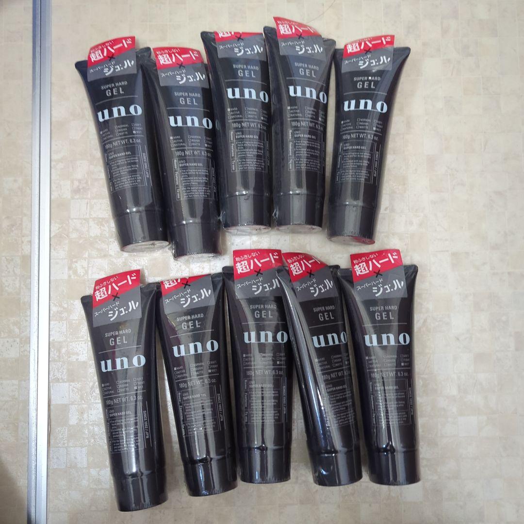 uno スーパーハードジェル 180g 10本セット