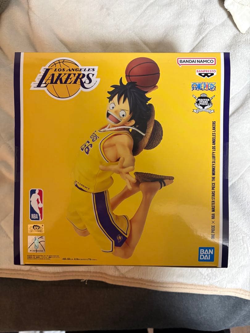 ワンピース ベースショップ NBA LOS ANGELES LAKERSルフィ