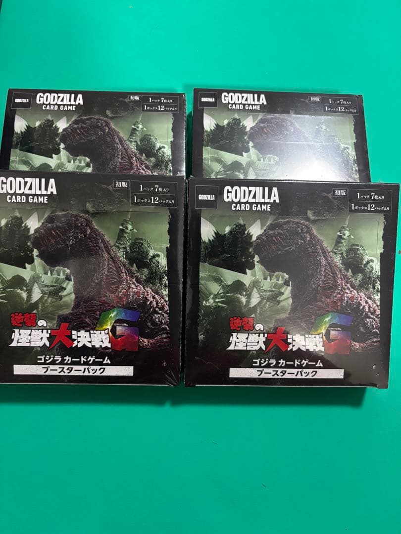 ゴジラカードゲーム　逆襲の怪獣大決戦　4ボックス