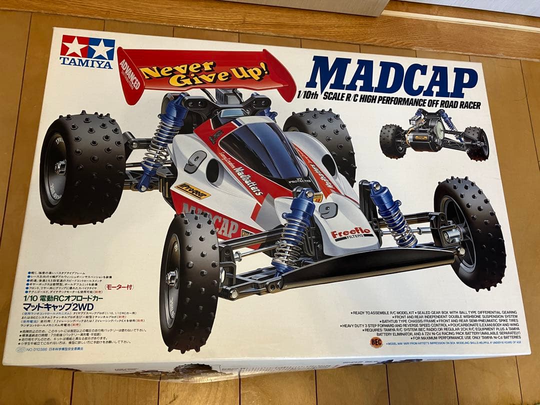 タミヤ　マッドキャップ　RCカー 1/10thSCALE 新 マッドキャップレストア パート1 タミヤ ラジコン バギー 旧車再生
