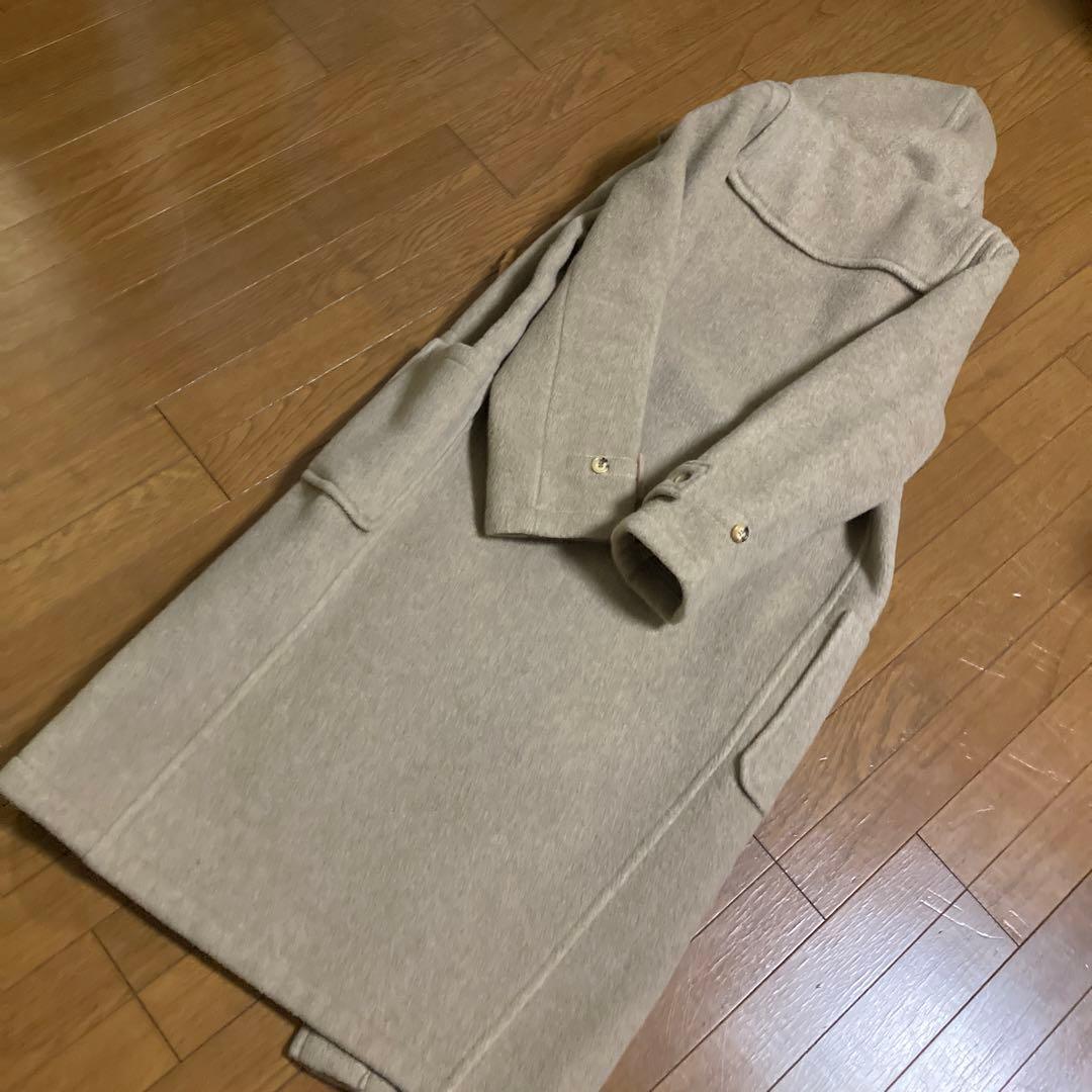 マーガレットハウエル 英国製 ダッフルコート ベージュ 旧タグ