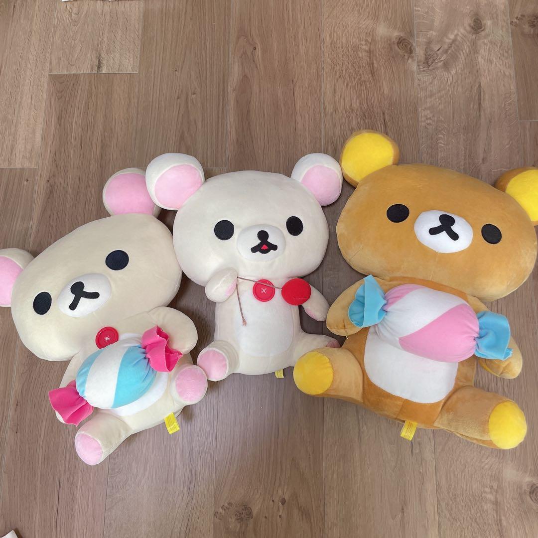 リラックマ　コリラックマ　ぬいぐるみ3点セット
