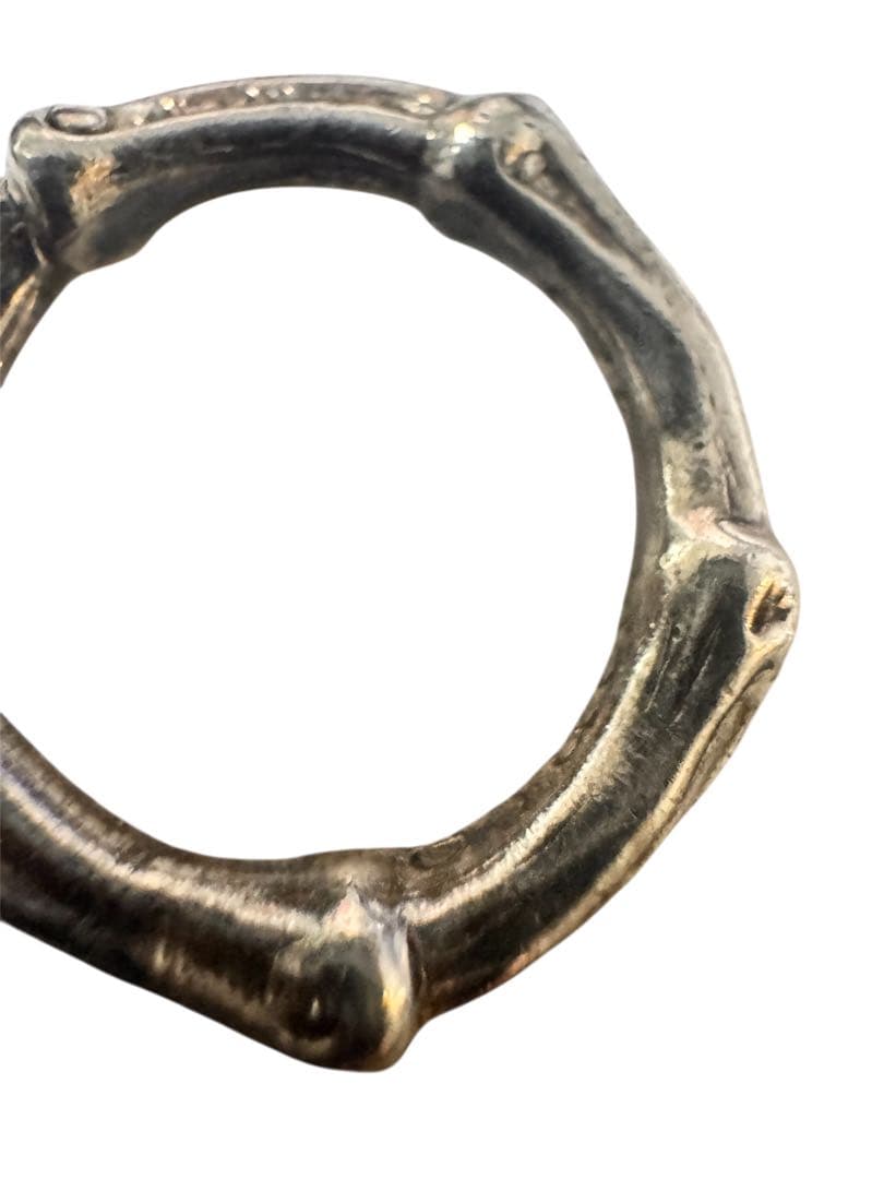 Tiffanyシルバー バンブー風リング 11号 - メルカリ