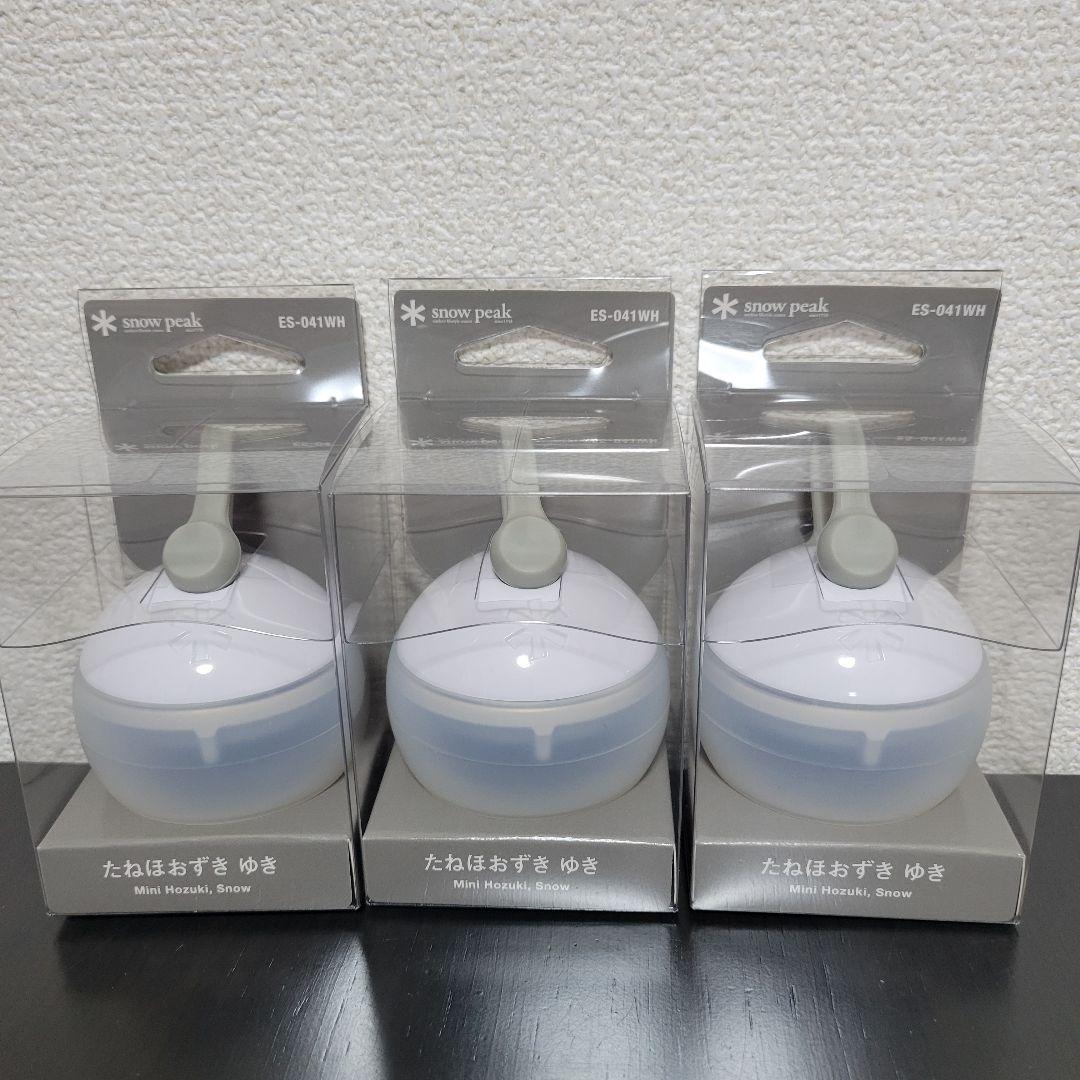  peak たねほおずきゆきミニランタン ES-041WH 3個セット