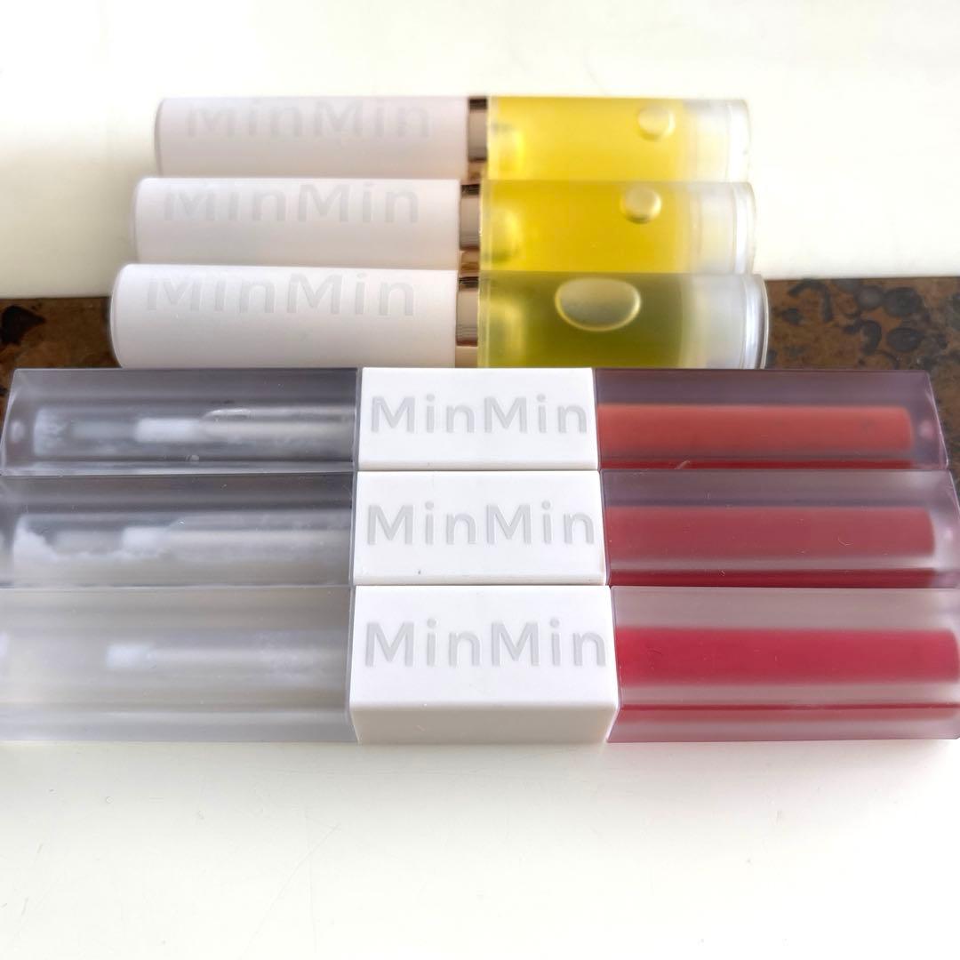 MinMin リップグロス インプットリップ 3種セット インプットリップ（4色展開） | Lyra【リラ】