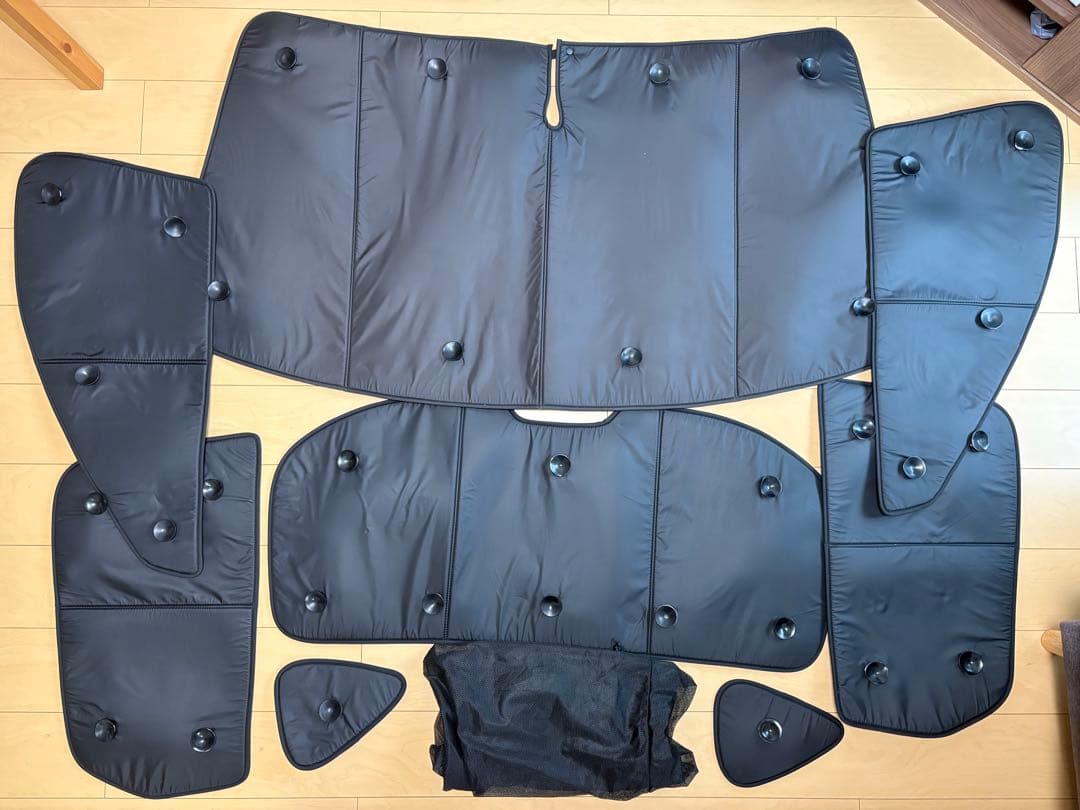 CX-5 KF系 サンシェード 車中泊グッズ フルセット マツダ CX-5 KF系 サンシェード 1台分 全窓用 8枚セット 車中泊グッズ