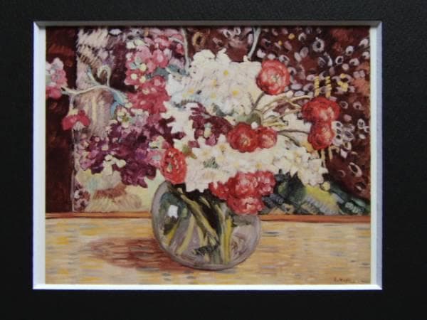 Louis Valtat、FLEURS、海外版超希少レゾネ、新品額付