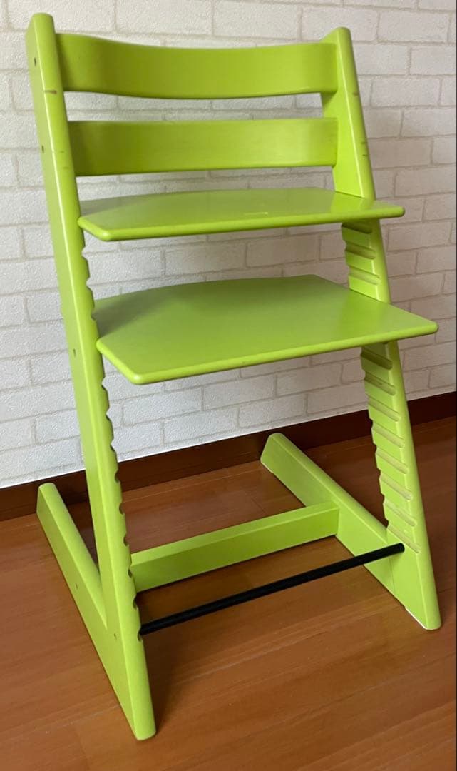 STOKKE ストッケ トリップトラップ　ライトグリーン系　シリアル4