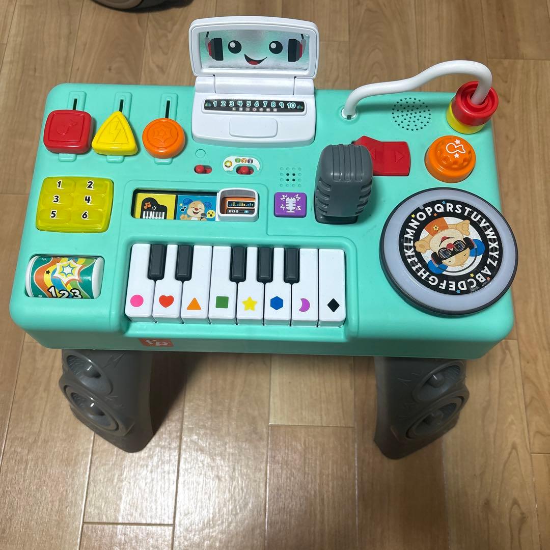 フィッシャープライス DJテーブル＆ピアノ