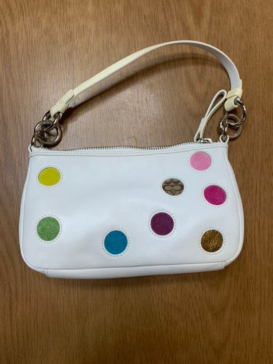 未使用正規品　コーチ 限定コレクション　ポルカドットデミポーチ COACH】コーチ公式オンラインストア