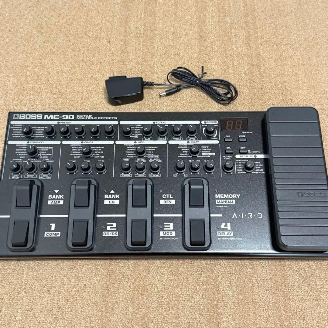 BOSS ME-90 純正ACアダプタ付き Amazon | BOSS ME-90 + BOSS純正アダプターセット マルチエフェクター