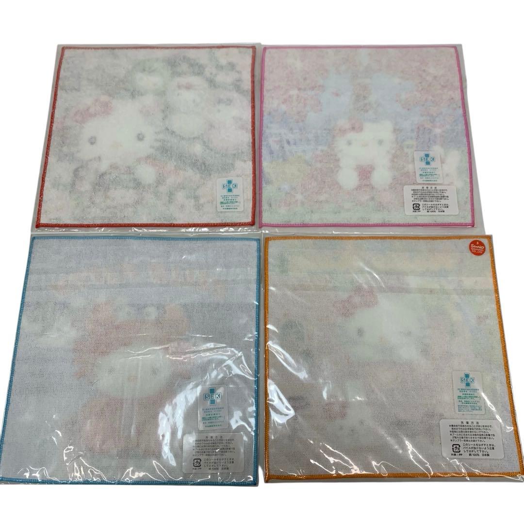 △ ご当地キティ キティちゃん タオル ハンカチ 16枚 まとめ売り 未