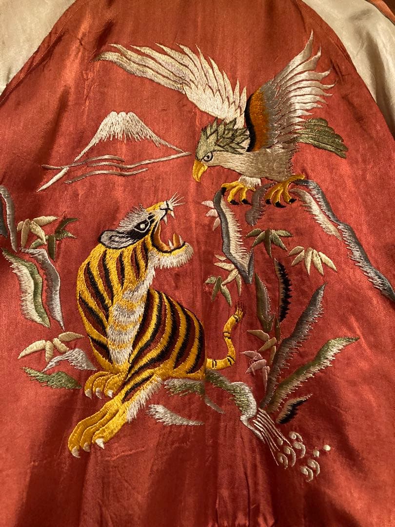 40s50sスカジャン　ヴィンテージ 50s vintage souvenir jacket スカジャン ヴィンテージ | 旅する古着屋