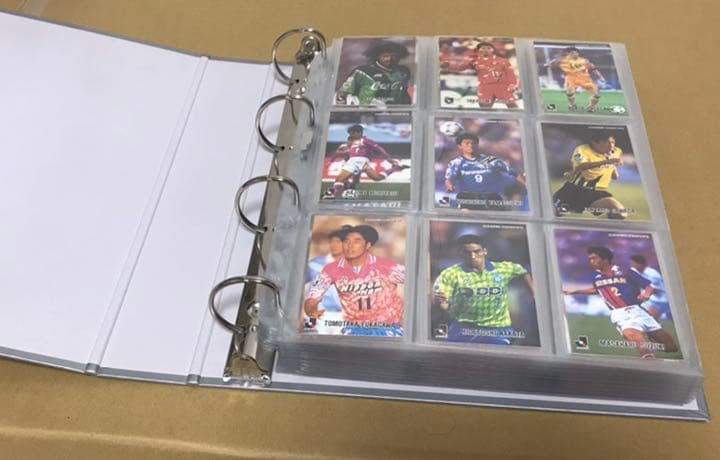 96カルビーJリーグカード　レギュラーコンプリートセット344枚+35枚 ⚽️ カルビーJリーグ／日本代表カードの内訳 1991-92年 39枚 1993年
