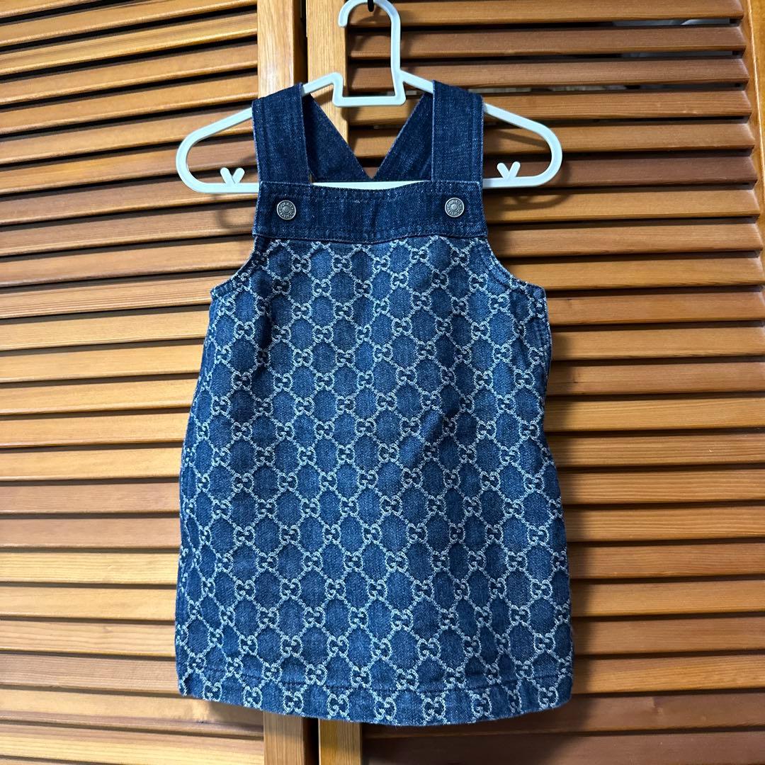 GUCCI デニム ジャンバースカート