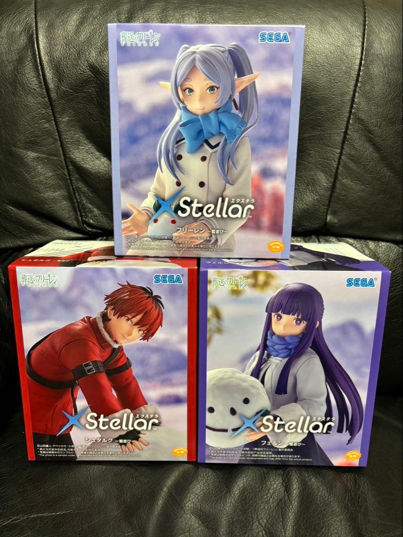 葬送のフリーレン XStellar フリーレン フェルン シュタルク 雪遊び