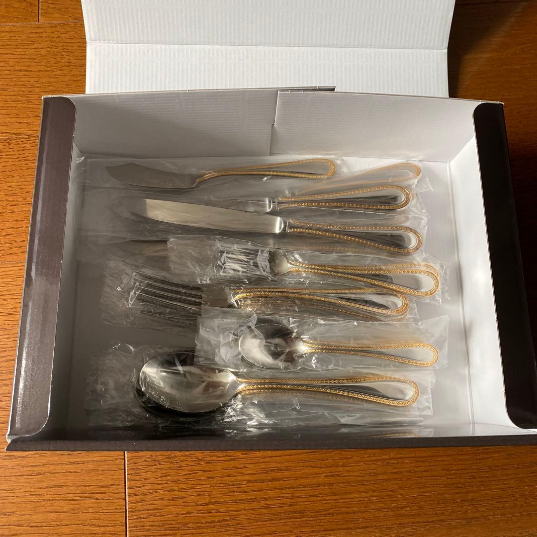 ノリタケ カトラリー ゴールドマーキス 31pc金属食器揃 31本セット