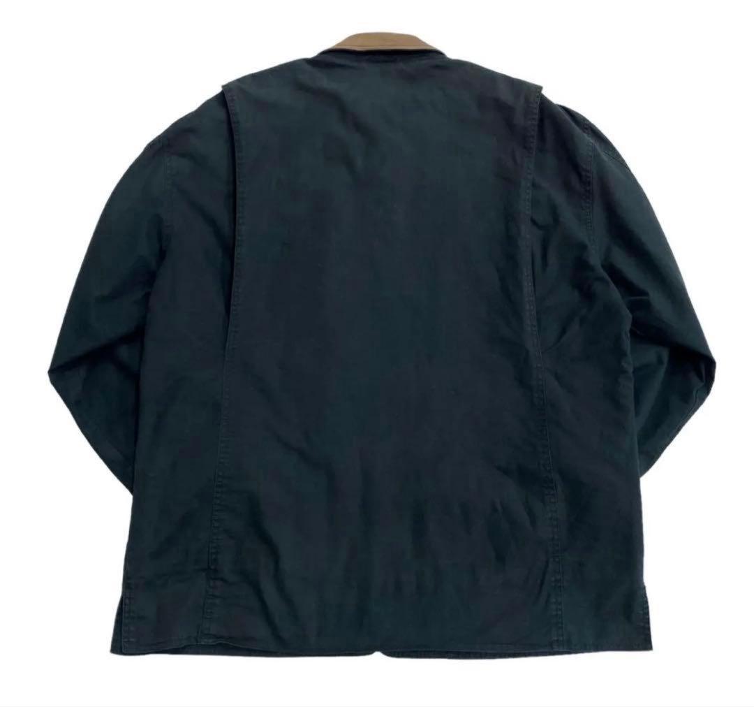 実寸XL】90s BANANA REPUBLIC 襟レザー ハンティングJKT - メルカリ