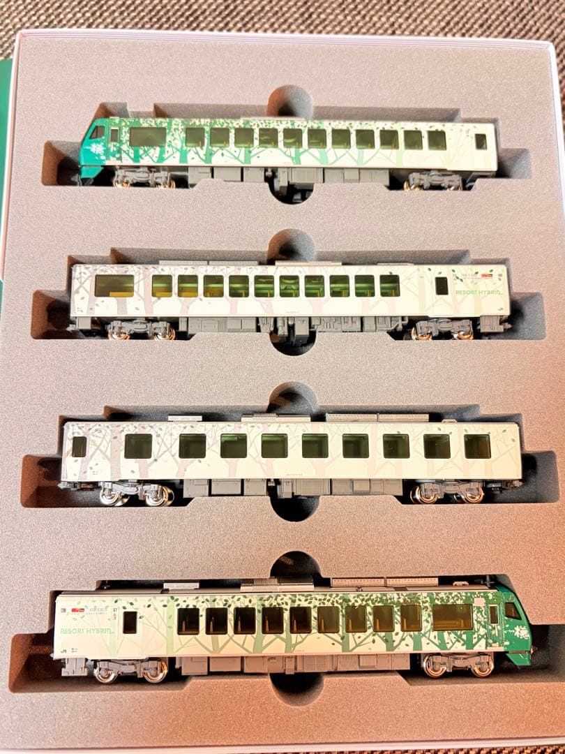 KATO 10-2073 HB-E300系リゾートしらかみ 橅編成 4両セット