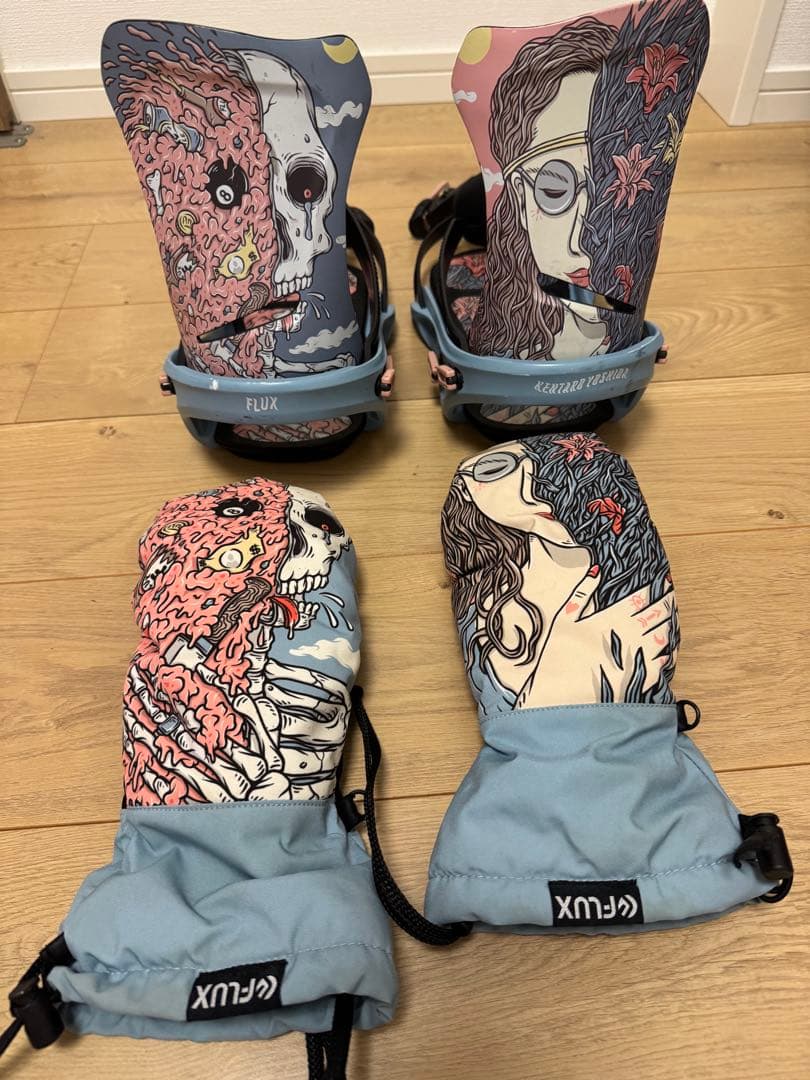 FLUX DS M 20-21 Kenny Designバインとグローブセット