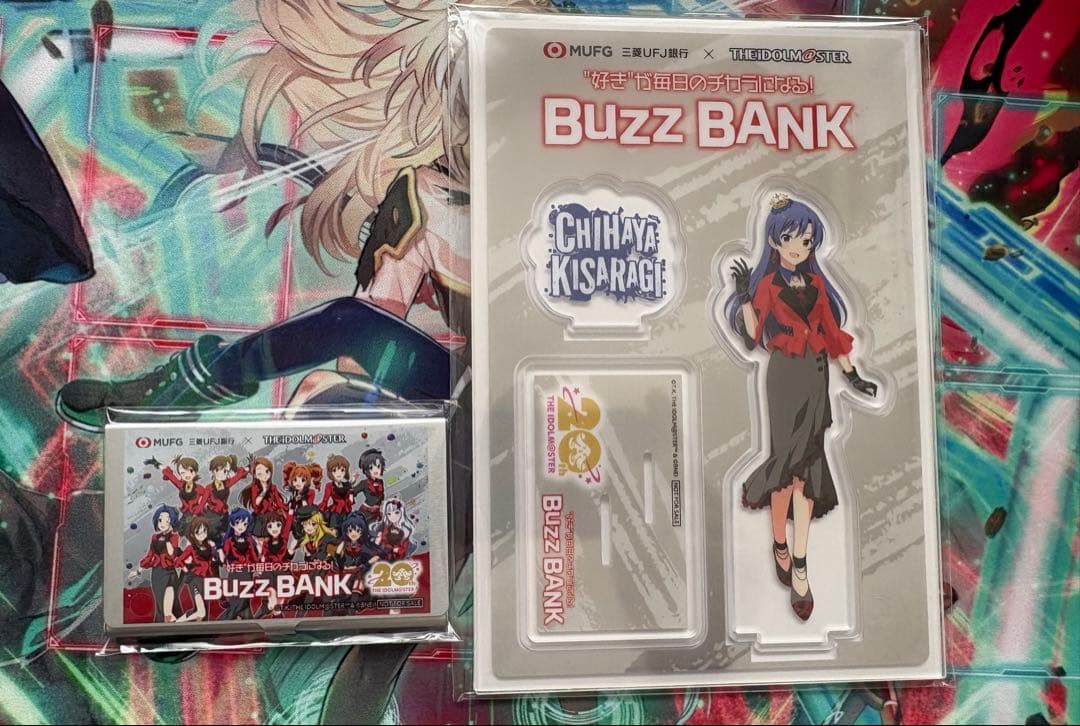 アイドルマスター　如月千早　アクリルスタンド　名刺入れ