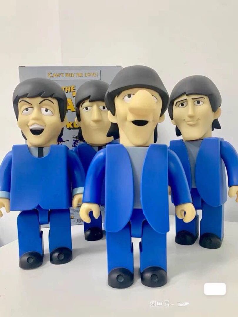 The Beatles アクションフィギュア 4体セット 外国輸入品 400%