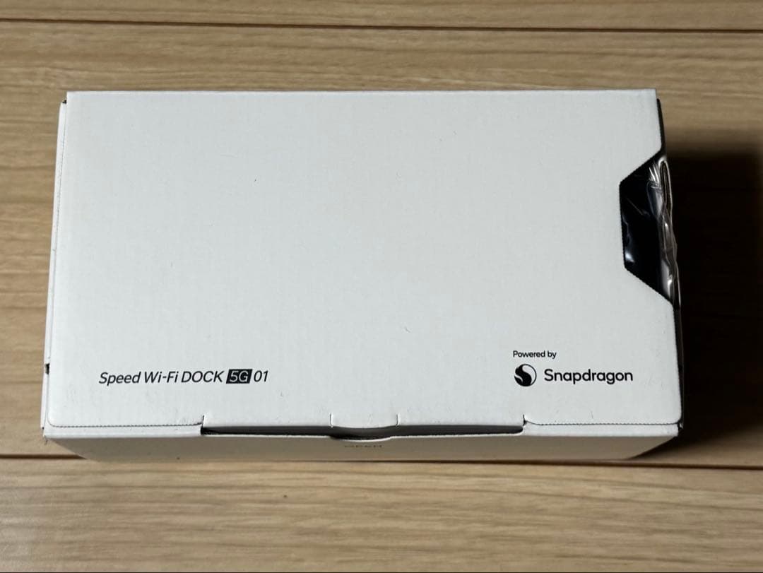Speed Wi-Fi DOCK 5G 01（UQ WiMAX対応 5G）