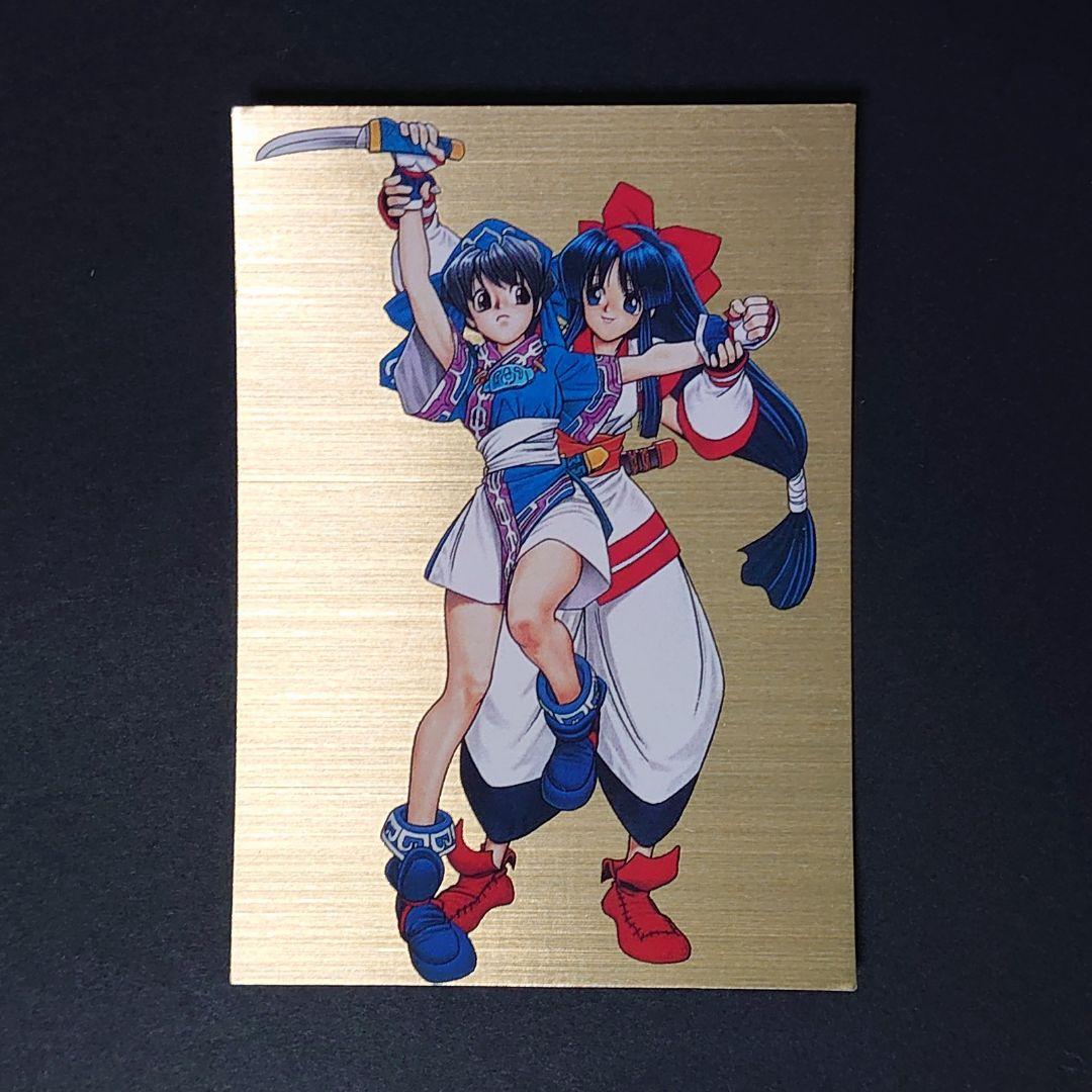 サムライスピリッツ　カードコレクション　ナコルル／リムルル　S07 テレカ】 サムライスピリッツ リムルル ナコルル 台紙付 2枚セット七瀬