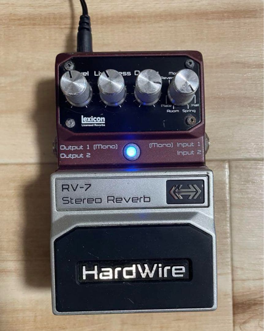 Digitech HardWire RV-7 ステレオリバーブ