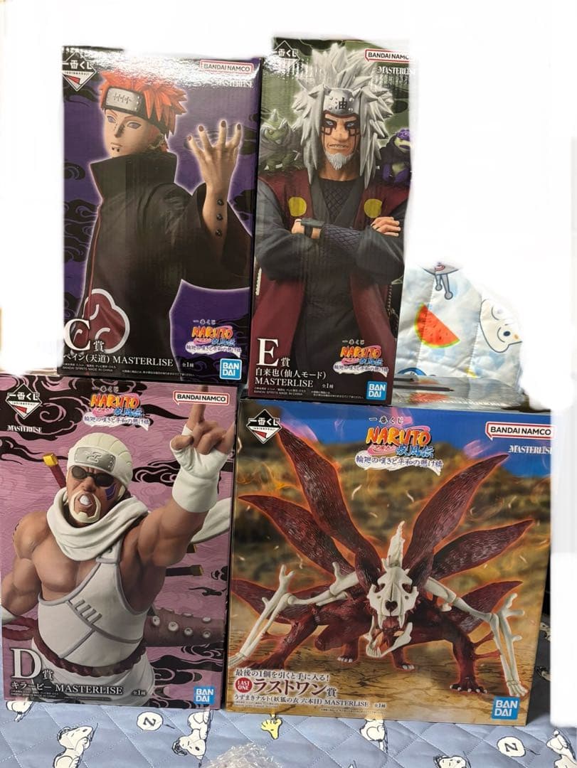 一番くじ ナルト- 疾風伝 輪廻の嘆きと平和の懸け橋 フィギュアセット