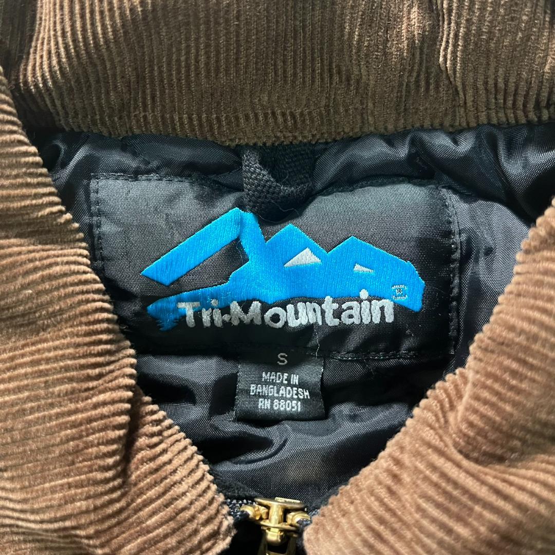 00s 古着 tri-mountain デトロイトジャケット ブラック ダック地