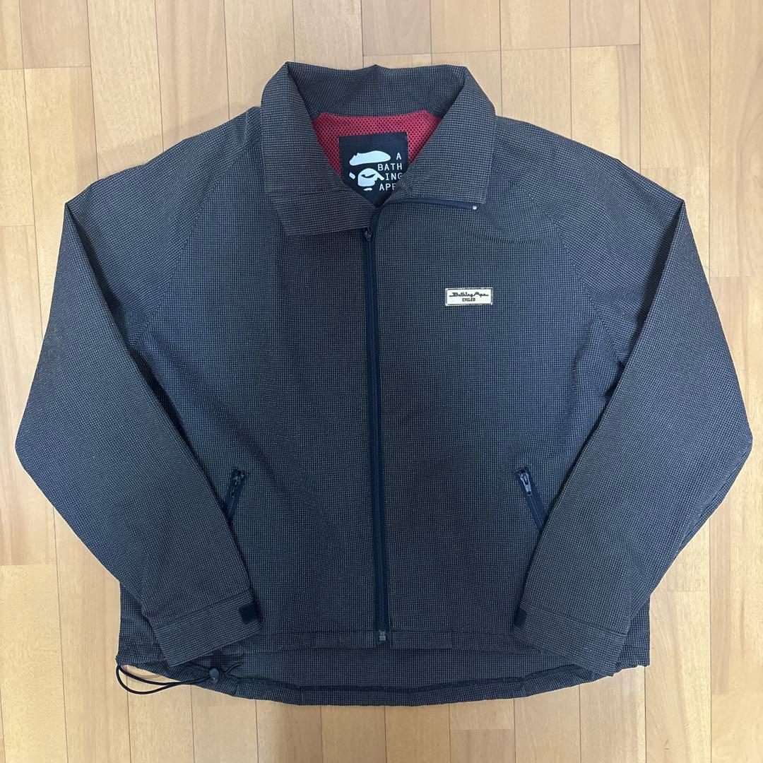 【美品】 90s APE エイプ サイクルジャケット