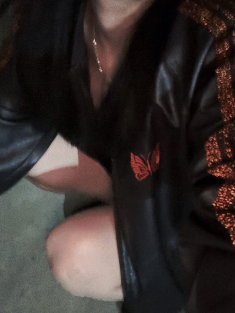 (美品)Needles レザージャケット ブラウン