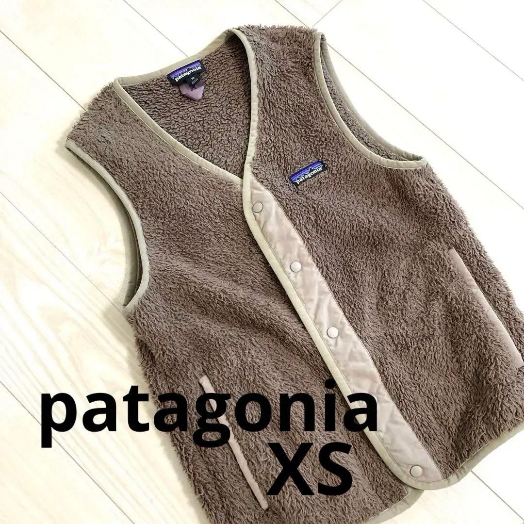 patagonia フリース ベスト XS ブラウン
