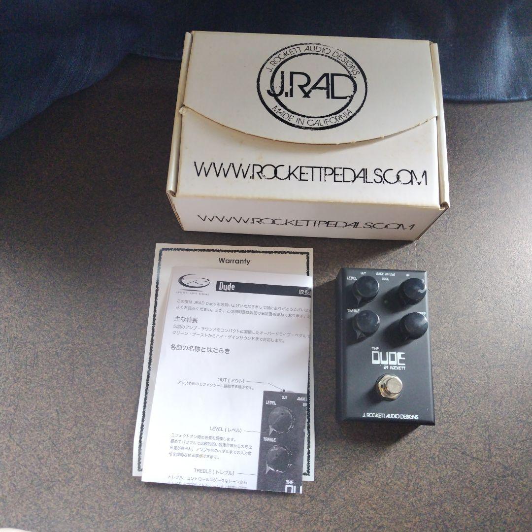 j rocket audio The Dude オーバードライブペダル