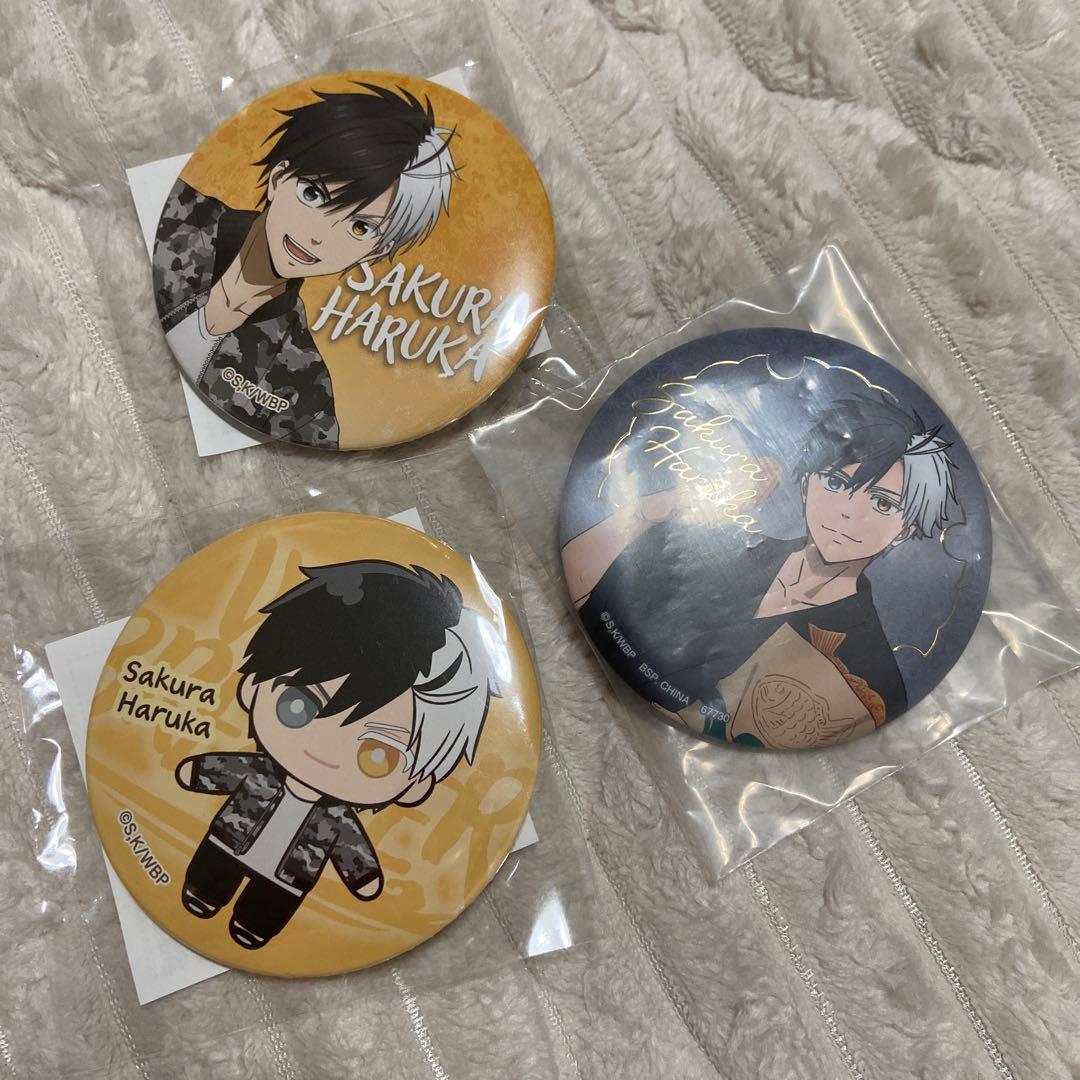 ウインドブレーカー 桜遥 缶バッジセット - メルカリ